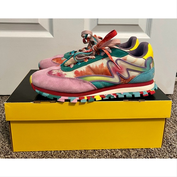 Marc Jacobs | The Jogger Sneaker | Tie Dye Multi Print - Picture 4 of 6